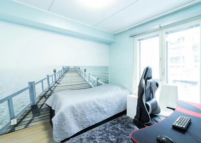 Spacious For 4 With Sauna 아파트 헬싱키